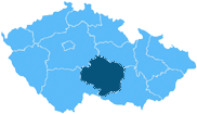 Konferenční prostory - Mapa regionů
